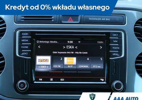 Volkswagen Tiguan cena 68000 przebieg: 138492, rok produkcji 2016 z Wyśmierzyce małe 352